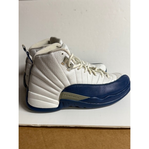 Air Jordan 12 XII Retro‎ White Midnight Navy Blue Size 8.5 Sneakers main image 4